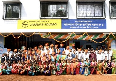 सीएसआरच्या माध्यमातून १०८ वर्षांच्या शाळेला नवे ‘ज्ञानमंदिर’