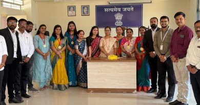 नूतन महाराष्ट्र विद्या प्रसारक मंडळ संचलित कै. ॲड. कु. शलाका संतोष खांडगे विधी महाविद्यालय, तळेगाव दाभाडे येथे जागतिक महिला दिनानिमित्त विशेष कार्यक्रमाचे उत्साहपूर्ण आयोजन