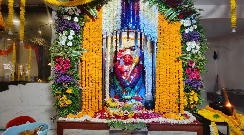 श्री क्षेत्र देहूत श्री हनुमान जन्म उत्सव सोहळा उत्साहात   देहू चा राजा हनुमान मित्र मंडळ वतीने विविध कार्यक्रम आयोजित