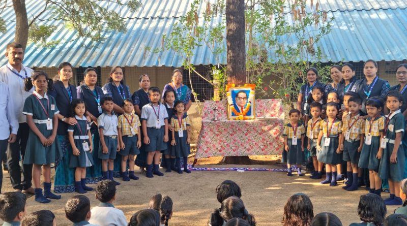 पैसाफंड प्राथमिक शाळेत भारतरत्न डॉ. बाबासाहेब आंबेडकर जयंती मोठ्या उत्साहात साजरी पैसाफंड प्राथमिक शाळेत भारतरत्न डॉ. बाबासाहेब आंबेडकर जयंती मोठ्या उत्साहात साजरी