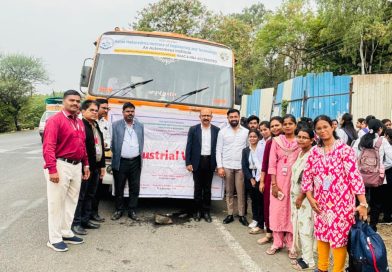 बी.फार्मसी विद्यार्थ्यांची संतुलन फार्मास्युटिकल्सला शैक्षणिक भेट; उद्योग क्षेत्राचा प्रत्यक्ष अनुभव