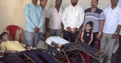 भव्य रक्तदान शिबिराचे व आरोग्य शिबिराचे आयोजन..