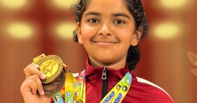 तळेगावची अनघा बडगुजर चमकली! राष्ट्रीय कुंग फू स्पर्धेत सुवर्ण व कांस्य पदक