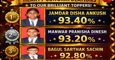 सह्याद्री इंग्लिश मीडियम स्कूलचा SSC बोर्ड परीक्षेत १००% निकाल
