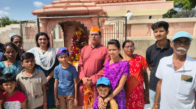 सोमाटणेत अथर्वशीर्ष पठण व महाआरती उत्साहात