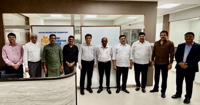 नूतन इन्क्युबेशन सेंटरच्या विकासासाठी एसटीपीची भेट  नवोपक्रम, संशोधन व उद्योजकतेसाठी सहकार्यावर चर्चा
