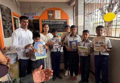 वीर जिजामाता प्राथमिक शाळा क्र. ५ मध्ये शाळा प्रवेशोत्सव उत्साहात संपन्न